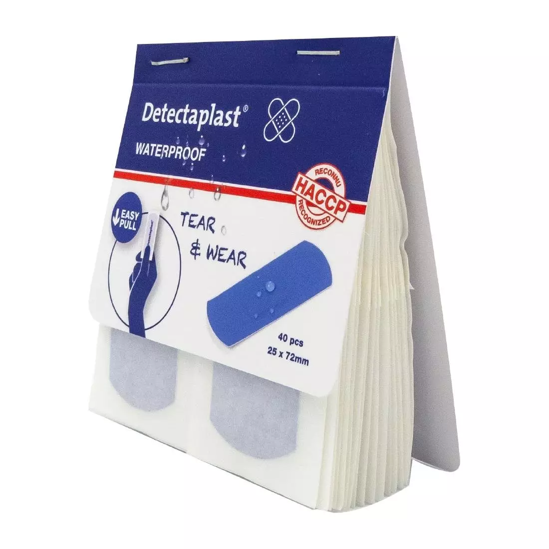 Een Detectaplast waterdichte pleister 25x72mm - 100 st koop je bij ShopXPress