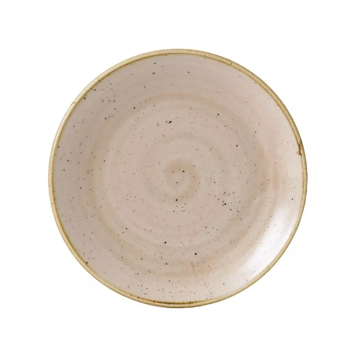 Een Churchill Stonecast Nutmeg Cream Evolve coupe bord 16.5 cm pak van 12 koop je bij ShopXPress