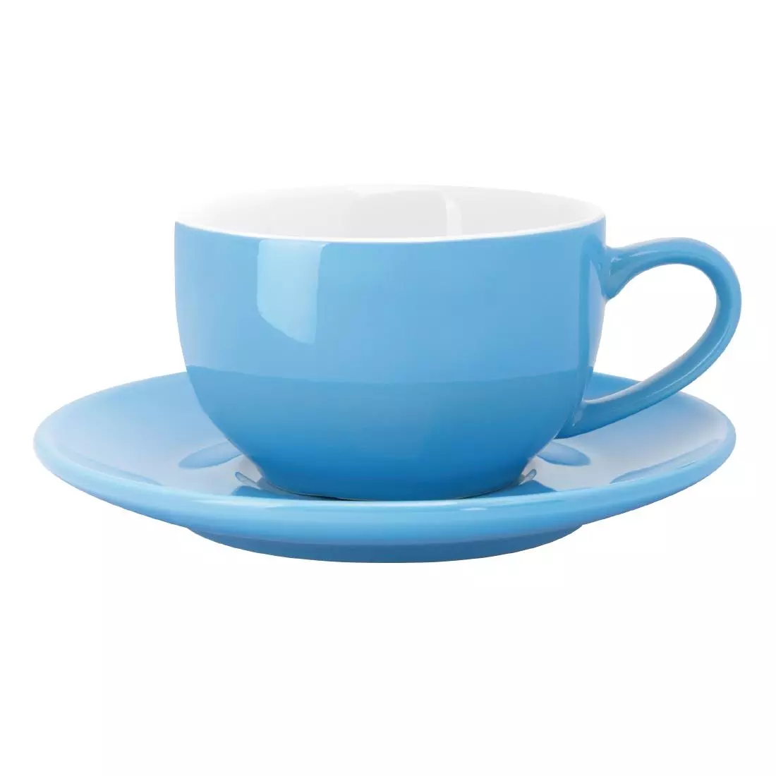 Een Olympia Cafe koffiekopjes blauw 230ml (12 stuks) koop je bij ShopXPress