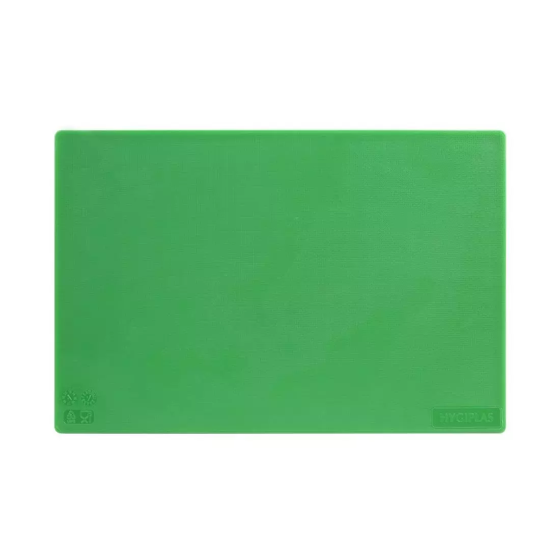 Een Hygiplas antibacteriële LDPE snijplank groen 450x300x10mm koop je bij ShopXPress