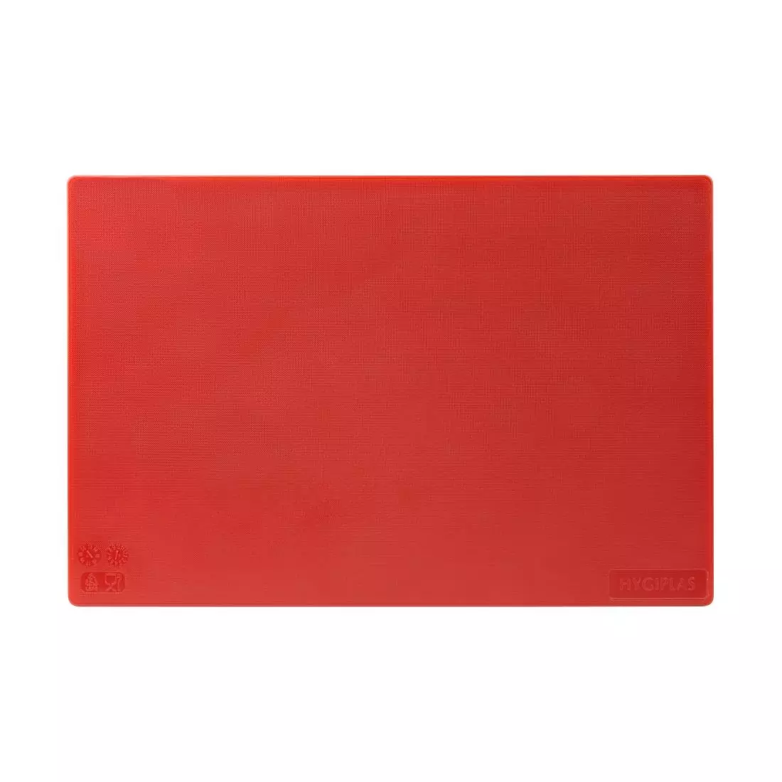 Een Hygiplas antibacteriële LDPE snijplank rood 450x300x10mm koop je bij ShopXPress