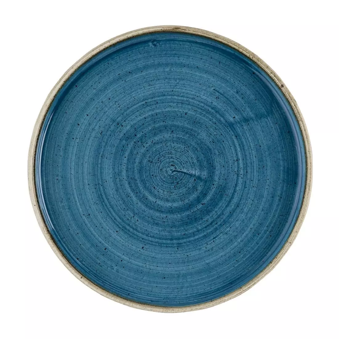 Een Churchill Stonecast Java Blue bord met opstaande rand 21 cm pak van 6 koop je bij ShopXPress