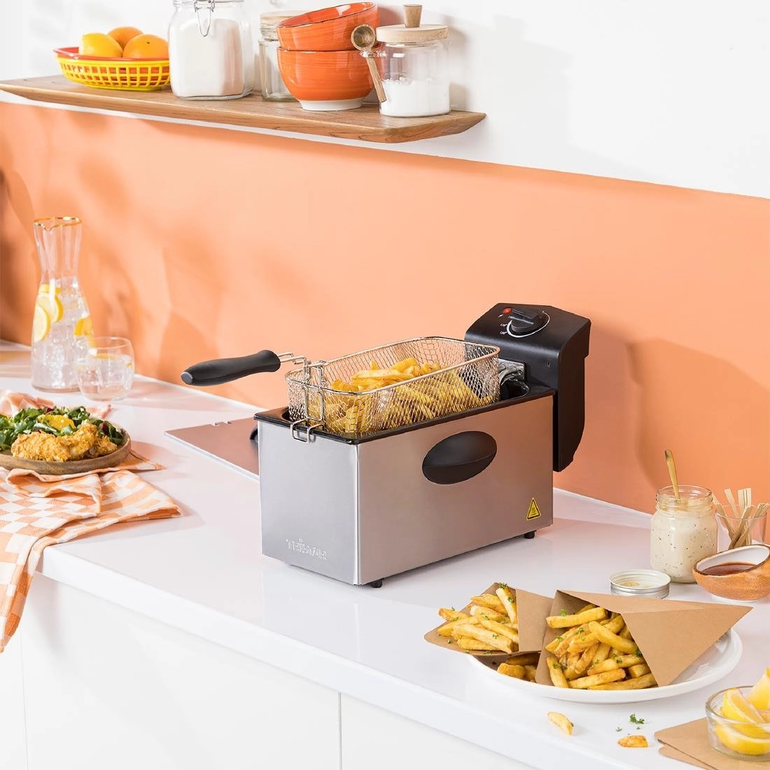 Een Tristar friteuse fr-6935 - 3 l capaciteit roestvrij staal koop je bij ShopXPress