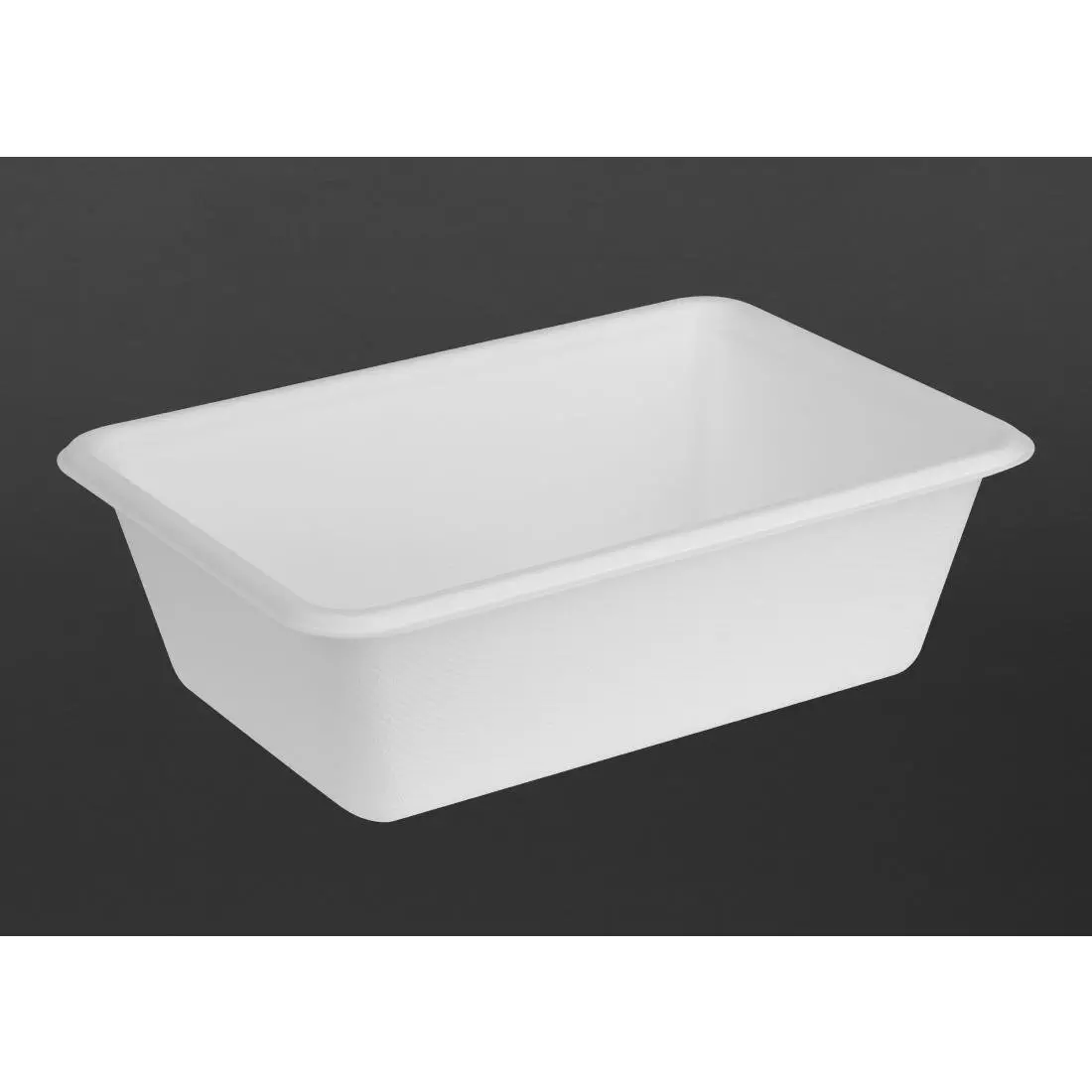 Een Fiesta composteerbare bagasse voedselcontainer bases 800ml (pakket van 100) koop je bij ShopXPress