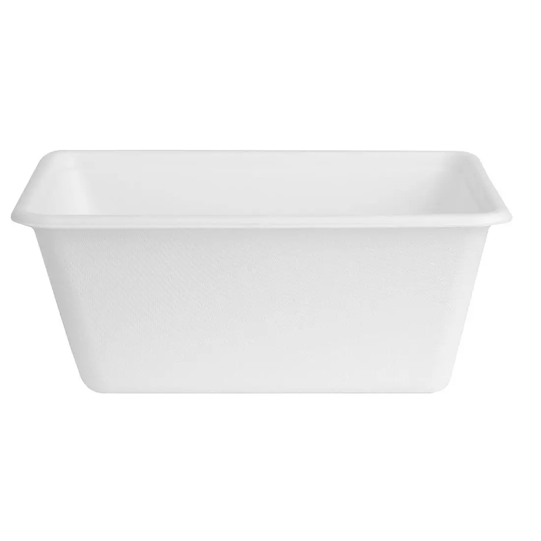 Een Fiesta composteerbare bagasse voedselcontainer bases 1000ml (pakket van 100) koop je bij ShopXPress