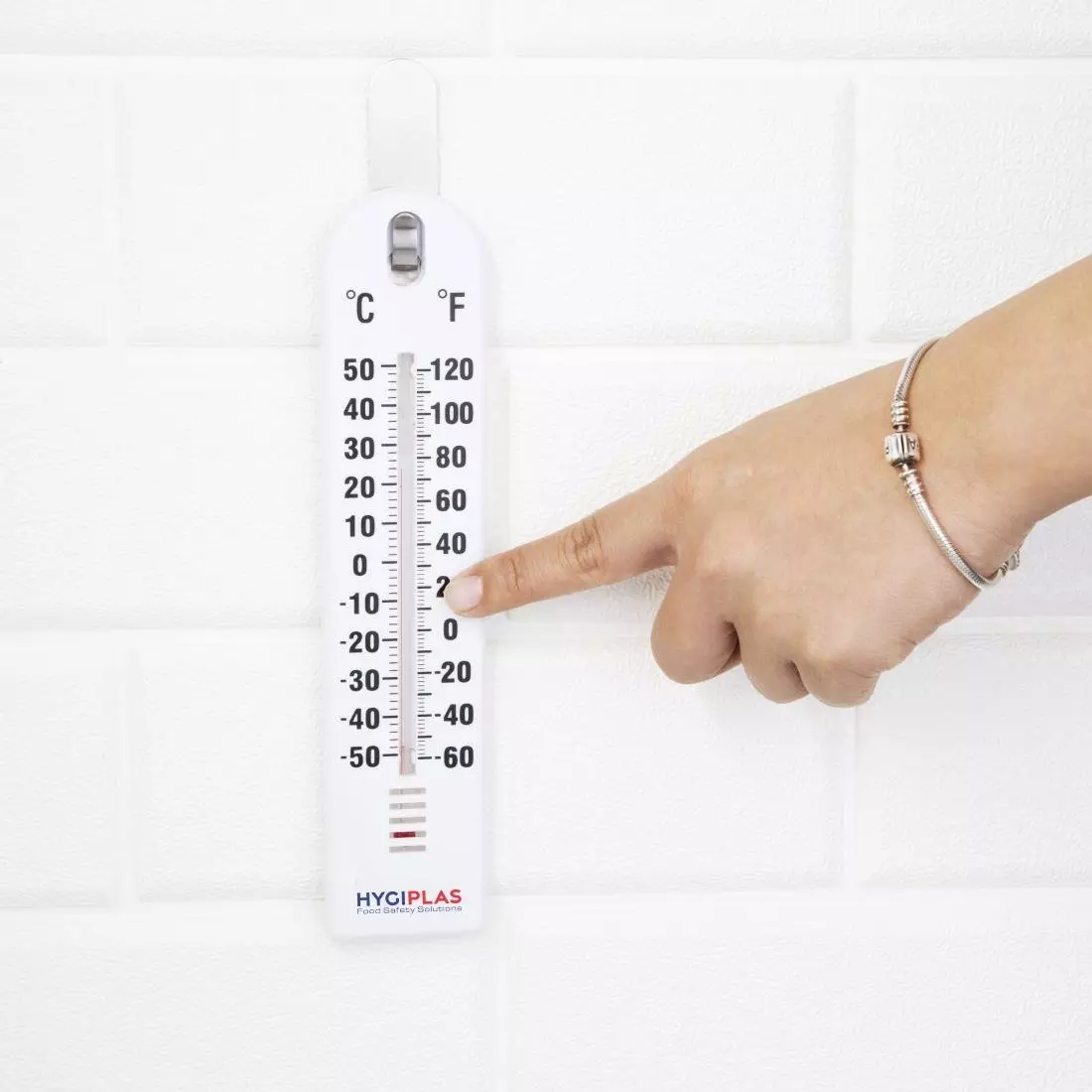 Een Hygiplas wandthermometer koop je bij ShopXPress