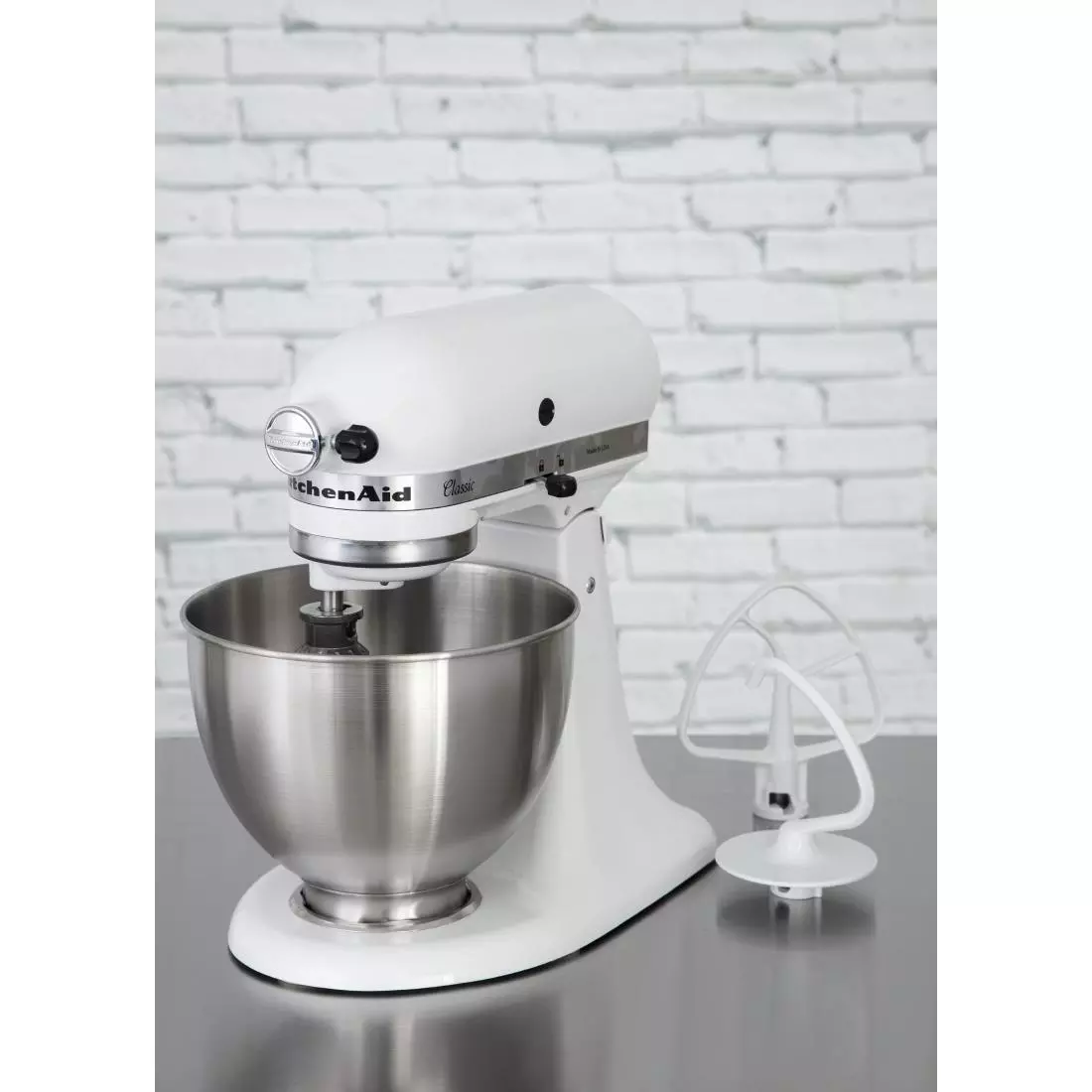 Een KitchenAid K45 professionele mixer wit 4,28L 5K45SSEWH koop je bij ShopXPress