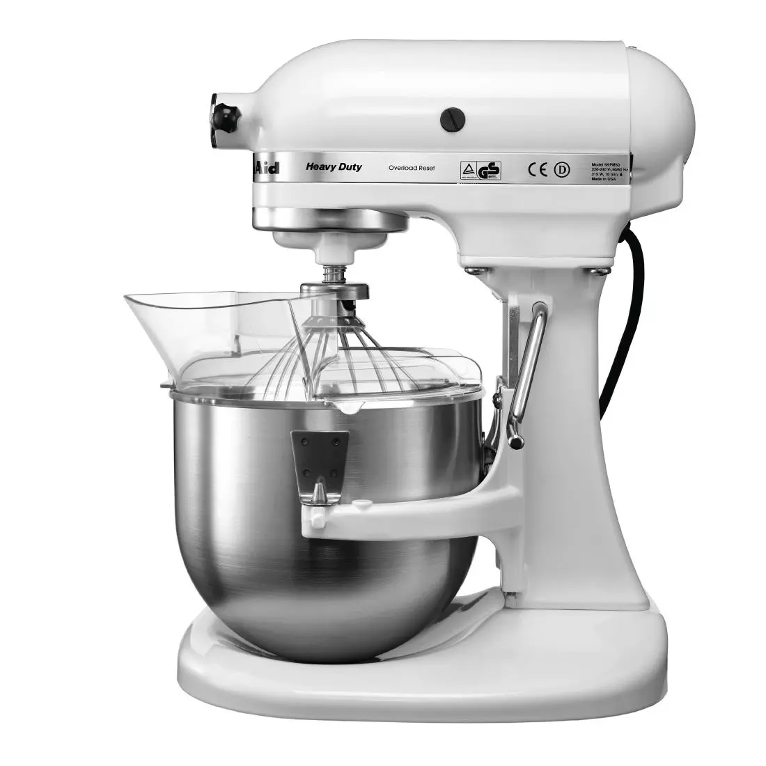 Een KitchenAid K5 planetaire mixer wit 4,8L 5KPM5EWH koop je bij ShopXPress