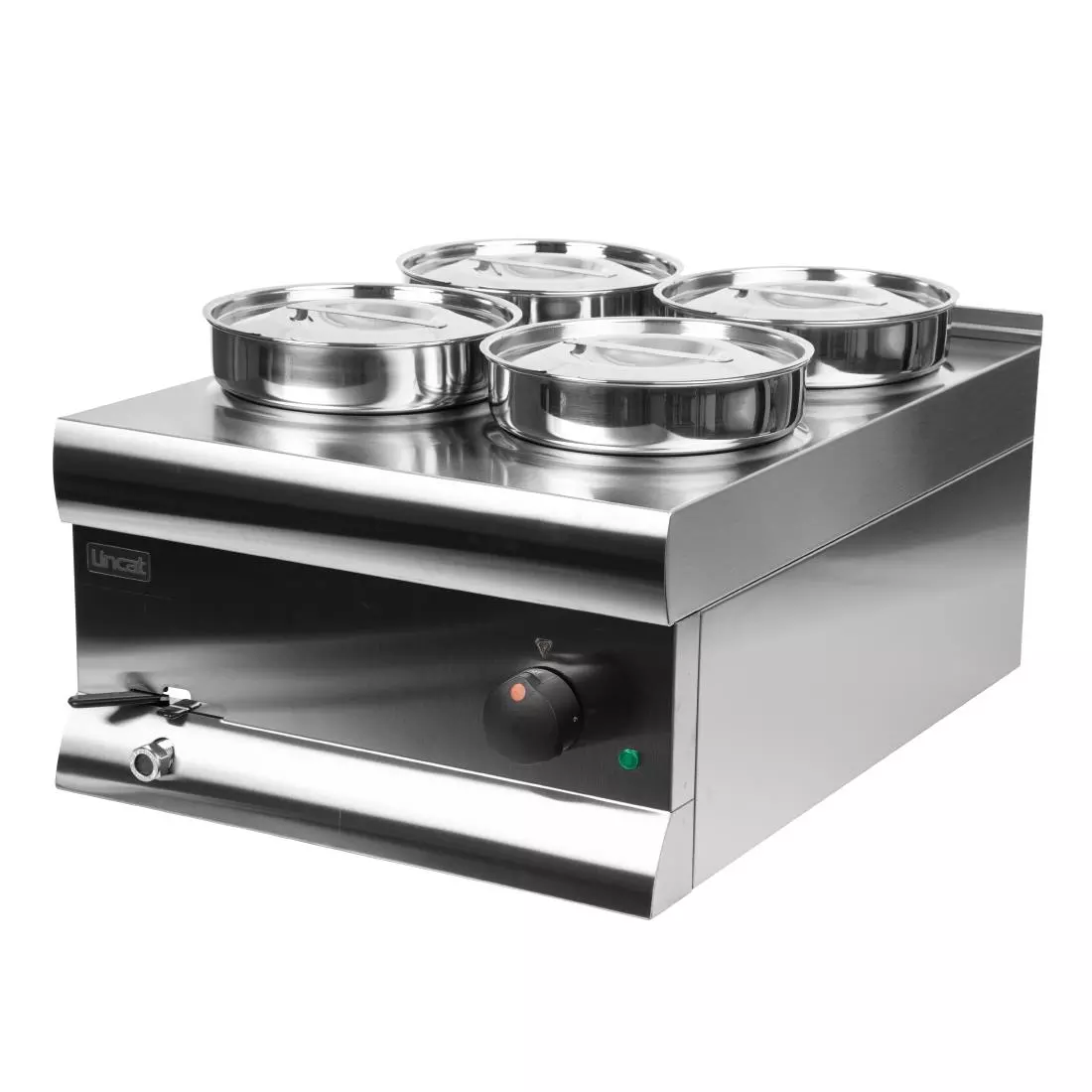 Een Lincat Silverlink 600 bain marie BS4W 4 x 4,5L koop je bij ShopXPress