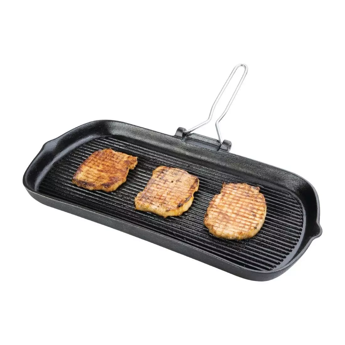 Een Vogue gietijzeren grillpan 22cm koop je bij ShopXPress