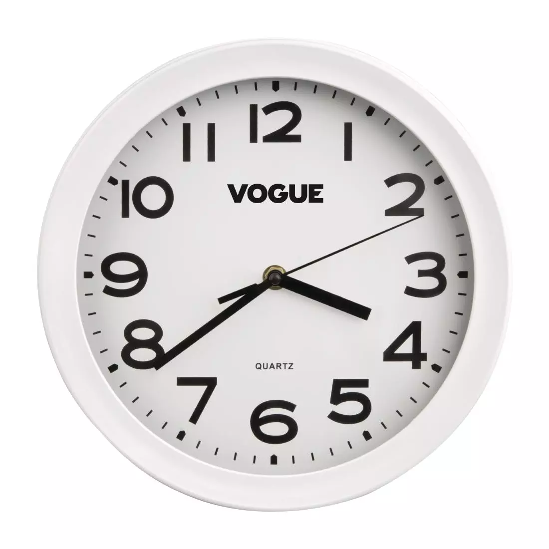 Een Vogue keukenklok 24cm wit koop je bij ShopXPress