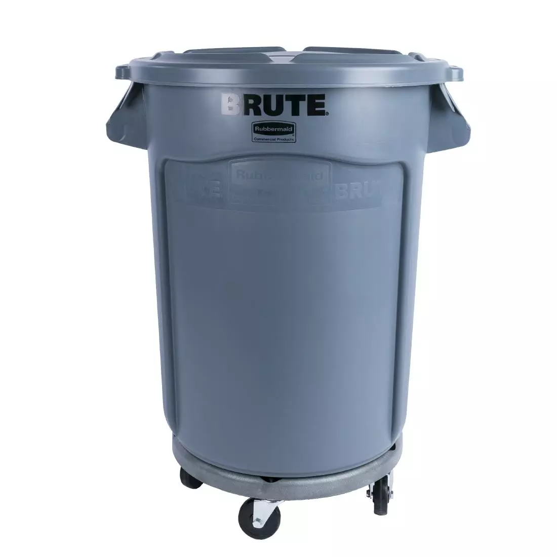 Een Rubbermaid Brute ronde container 121L koop je bij ShopXPress