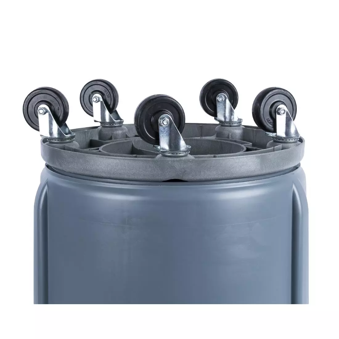 Een Rubbermaid Brute ronde container 121L koop je bij ShopXPress