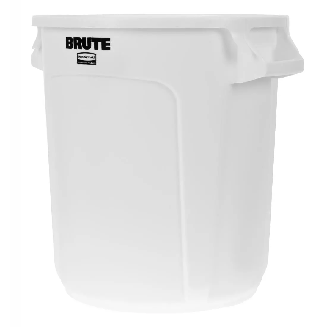 Een Rubbermaid Brute ronde container wit 37,9L koop je bij ShopXPress