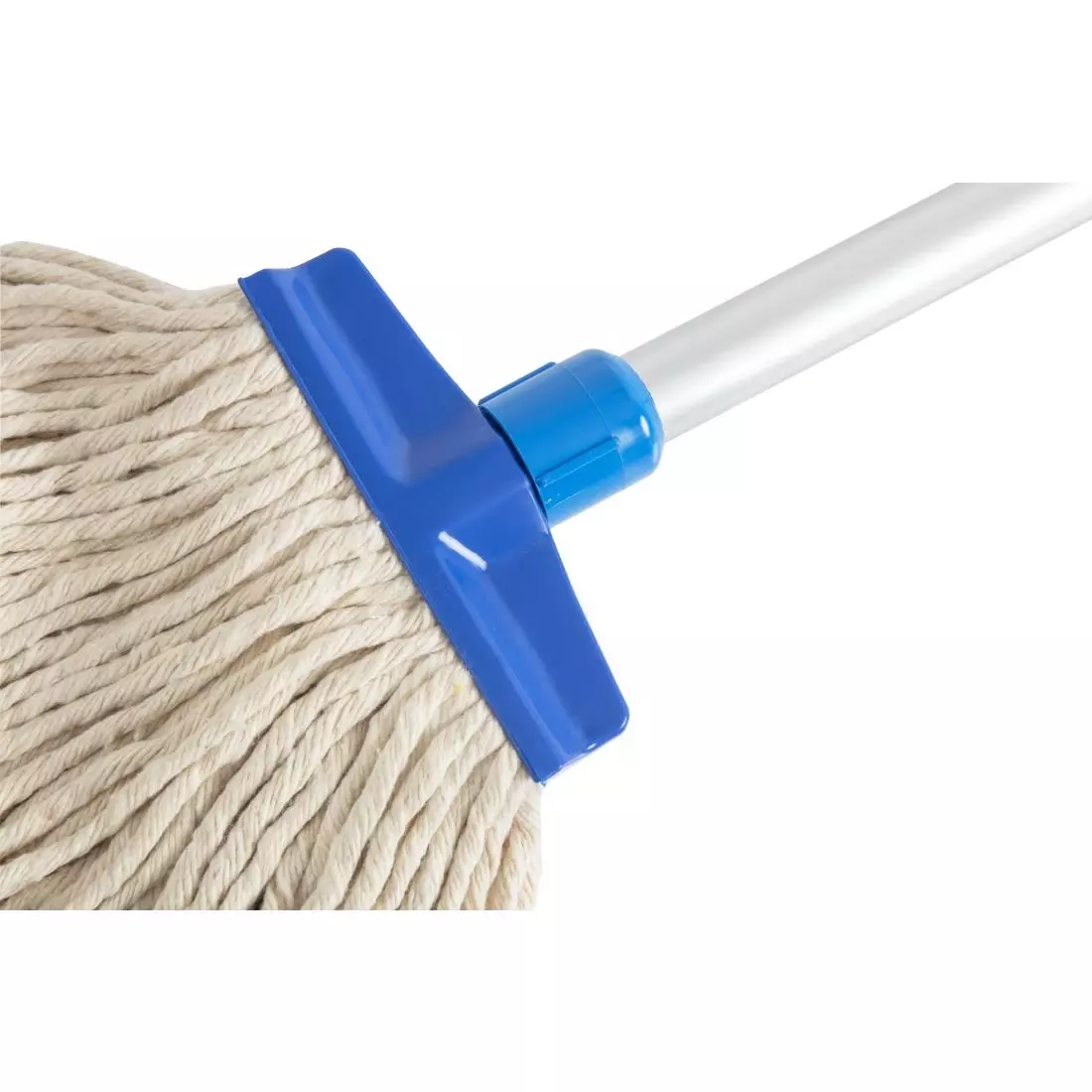 Een SYR stay-flat Kentucky mop katoen blauw koop je bij ShopXPress