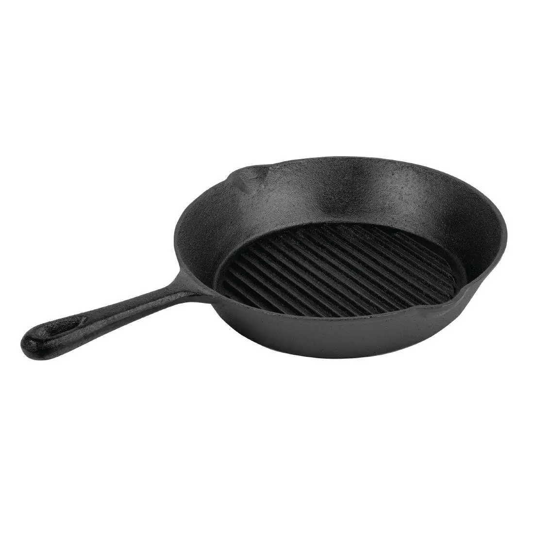 Een Vogue ronde gietijzeren inductie grillpan 26,7cm koop je bij ShopXPress