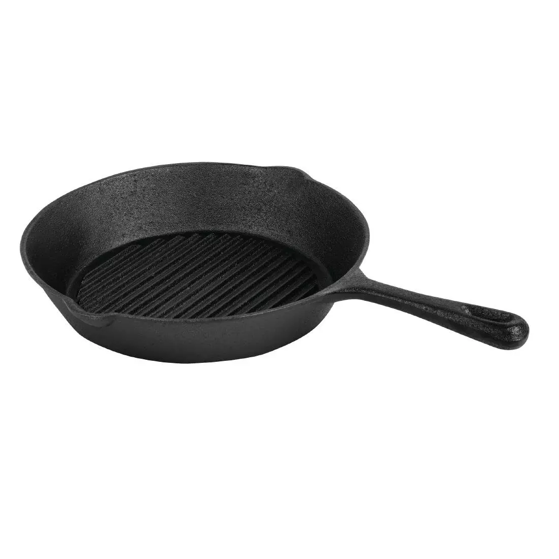 Een Vogue ronde gietijzeren inductie grillpan 26,7cm koop je bij ShopXPress