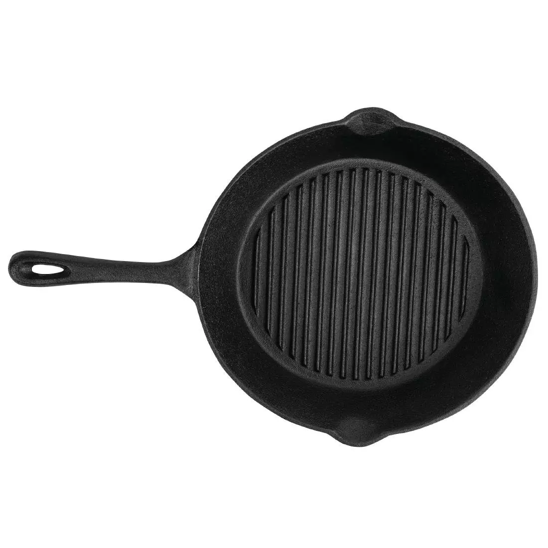 Een Vogue ronde gietijzeren inductie grillpan 26,7cm koop je bij ShopXPress