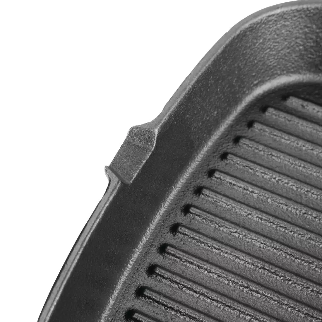 Een Vogue vierkante gietijzeren inductie grillpan 24,1cm koop je bij ShopXPress