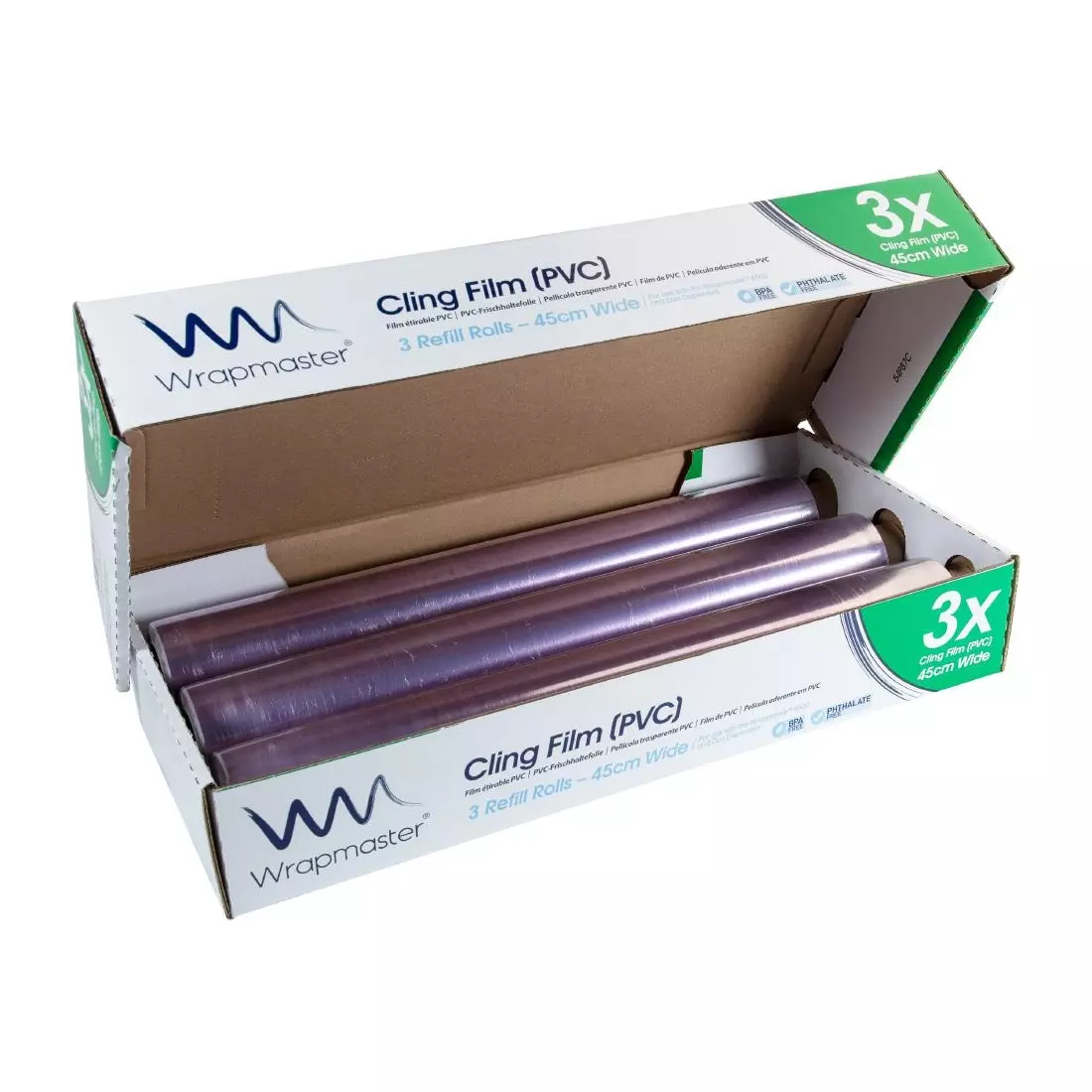 Een Wrapmaster vershoudfolie navulling 45cm (3 stuks) koop je bij ShopXPress