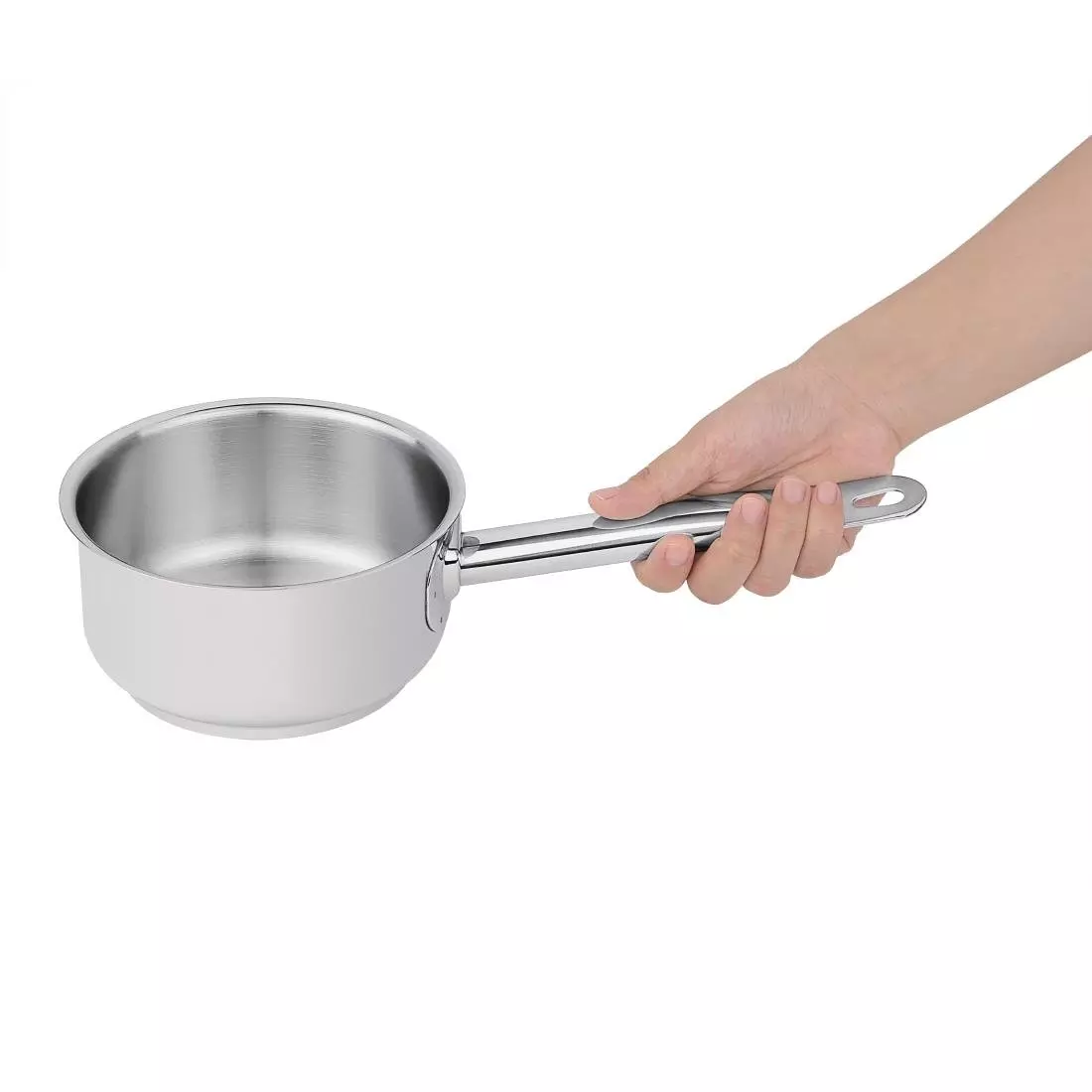 Een Vogue roestvrijstalen steelpan 14cm koop je bij ShopXPress