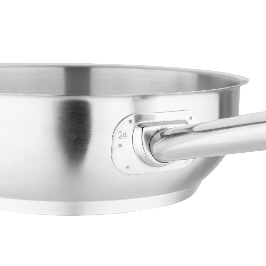 Een Vogue RVS inductie sauteuse 24cm koop je bij ShopXPress