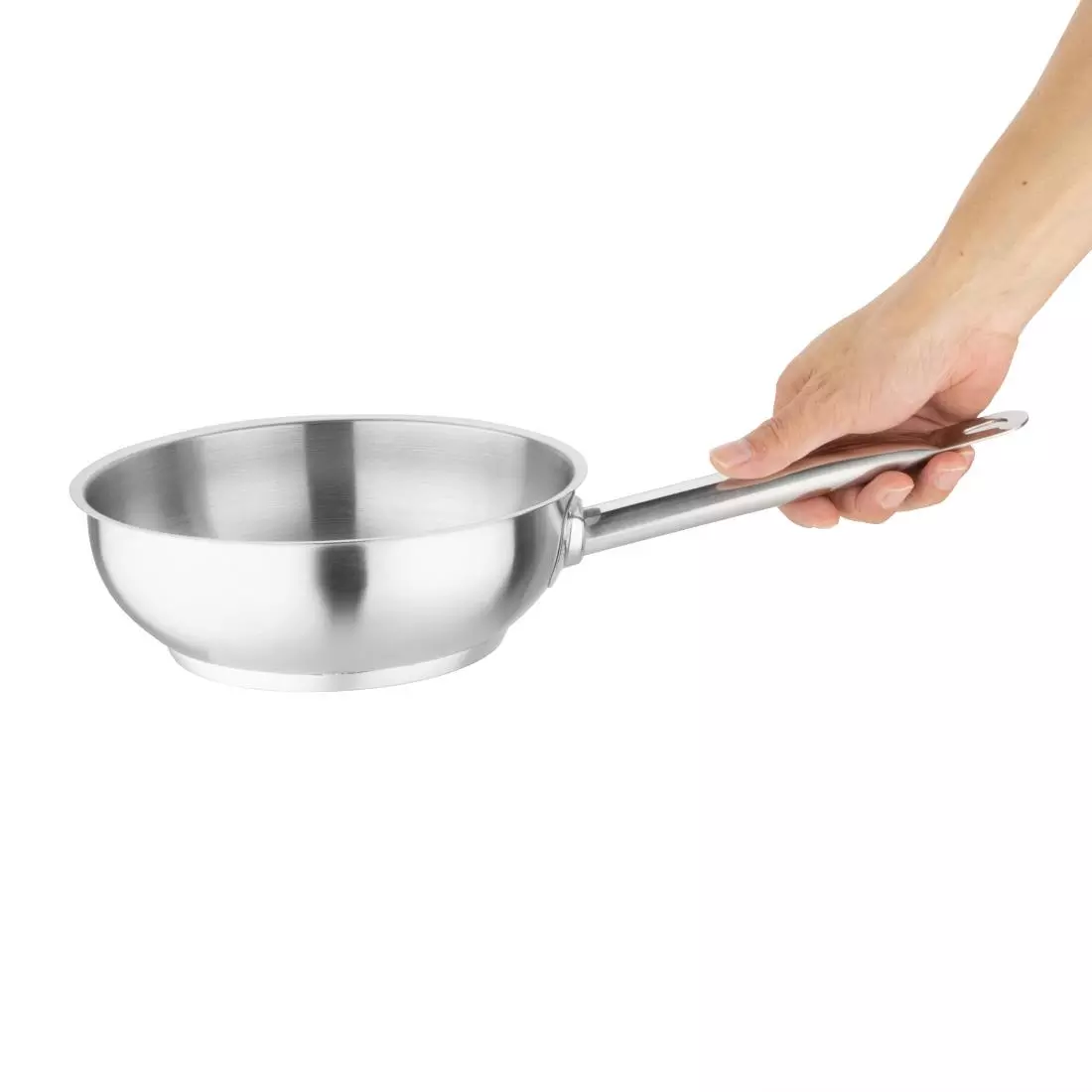 Een Vogue RVS inductie sauteuse 20cm koop je bij ShopXPress