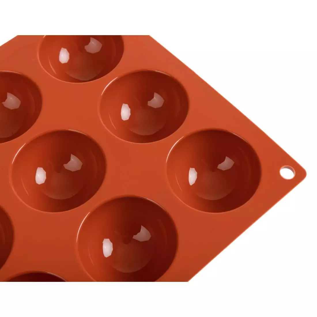Een Pavoni Formaflex siliconen bakvorm 15 halve bollen koop je bij ShopXPress