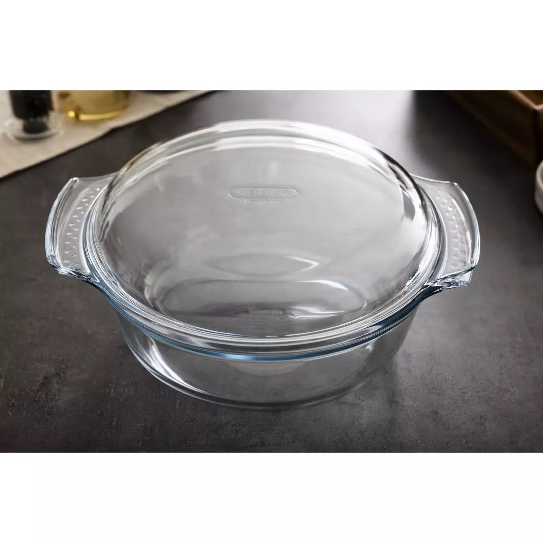 Een Pyrex ronde glazen casserole 3,75L koop je bij ShopXPress