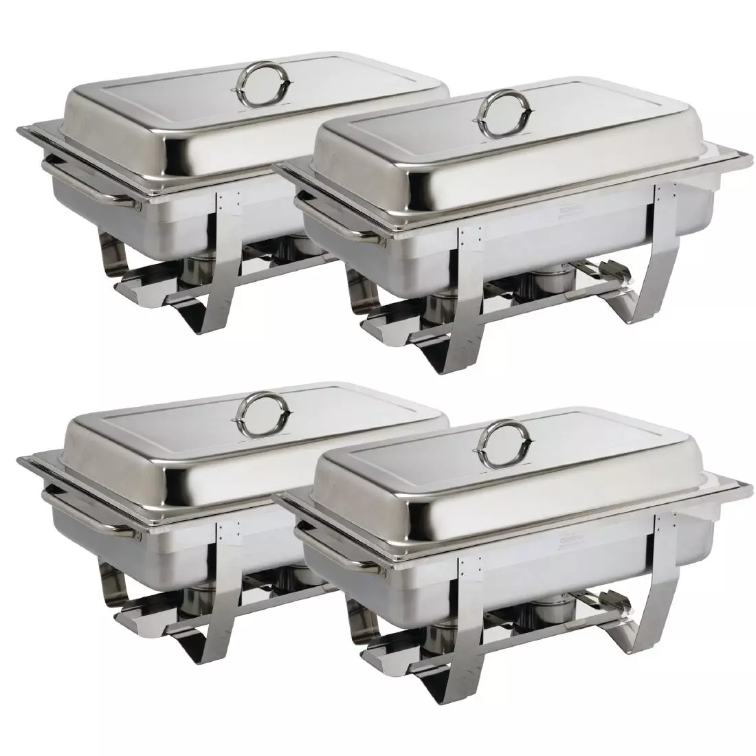 Een Olympia Milan chafing dish set GN 1/1 (4 stuks) koop je bij ShopXPress