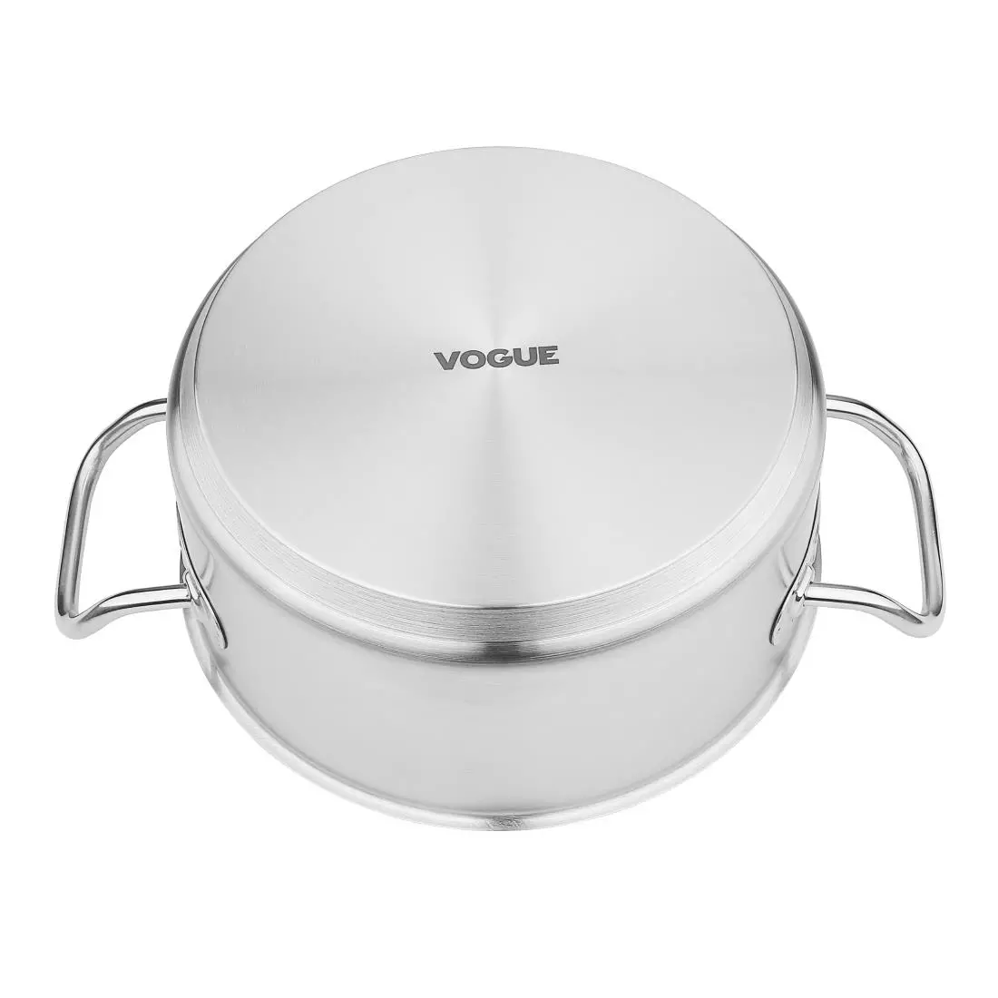 Een Vogue RVS inductie kookpan 24cm 4,5L koop je bij ShopXPress