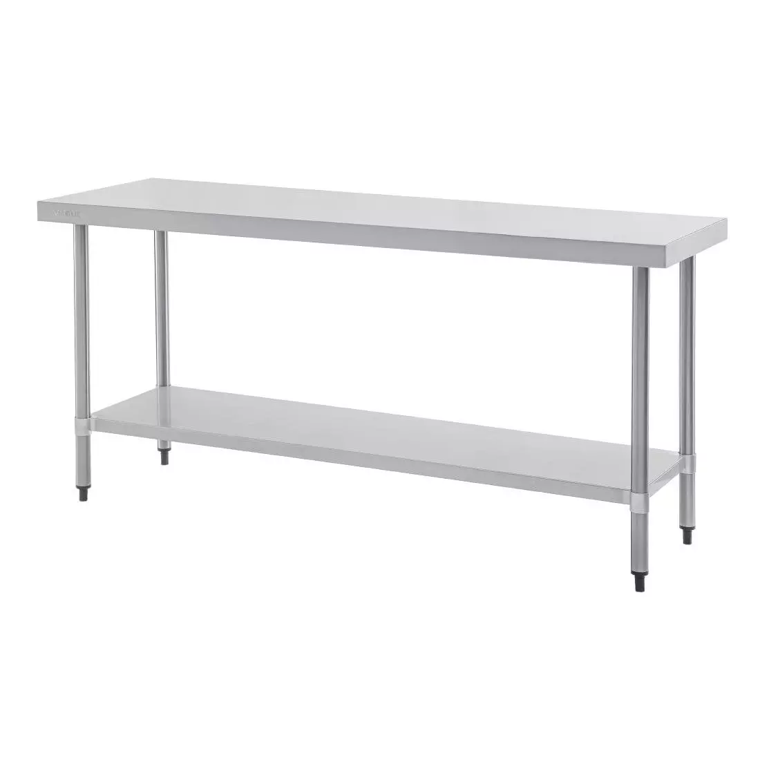 Een Vogue RVS werktafel zonder achteropstand 90x180x60cm koop je bij ShopXPress