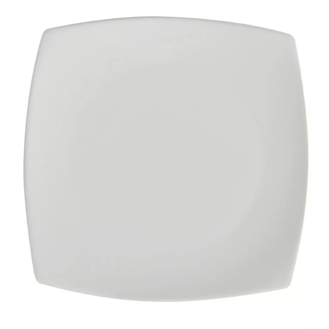 Een Olympia Whiteware vierkante borden met afgeronde hoeken 18,5cm (12 stuks) koop je bij ShopXPress