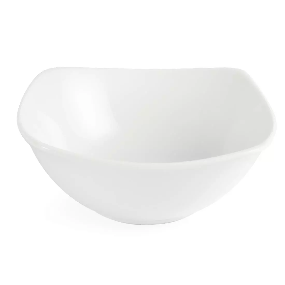 Een Olympia Whiteware afgeronde vierkante schalen 14cm (12 stuks) koop je bij ShopXPress