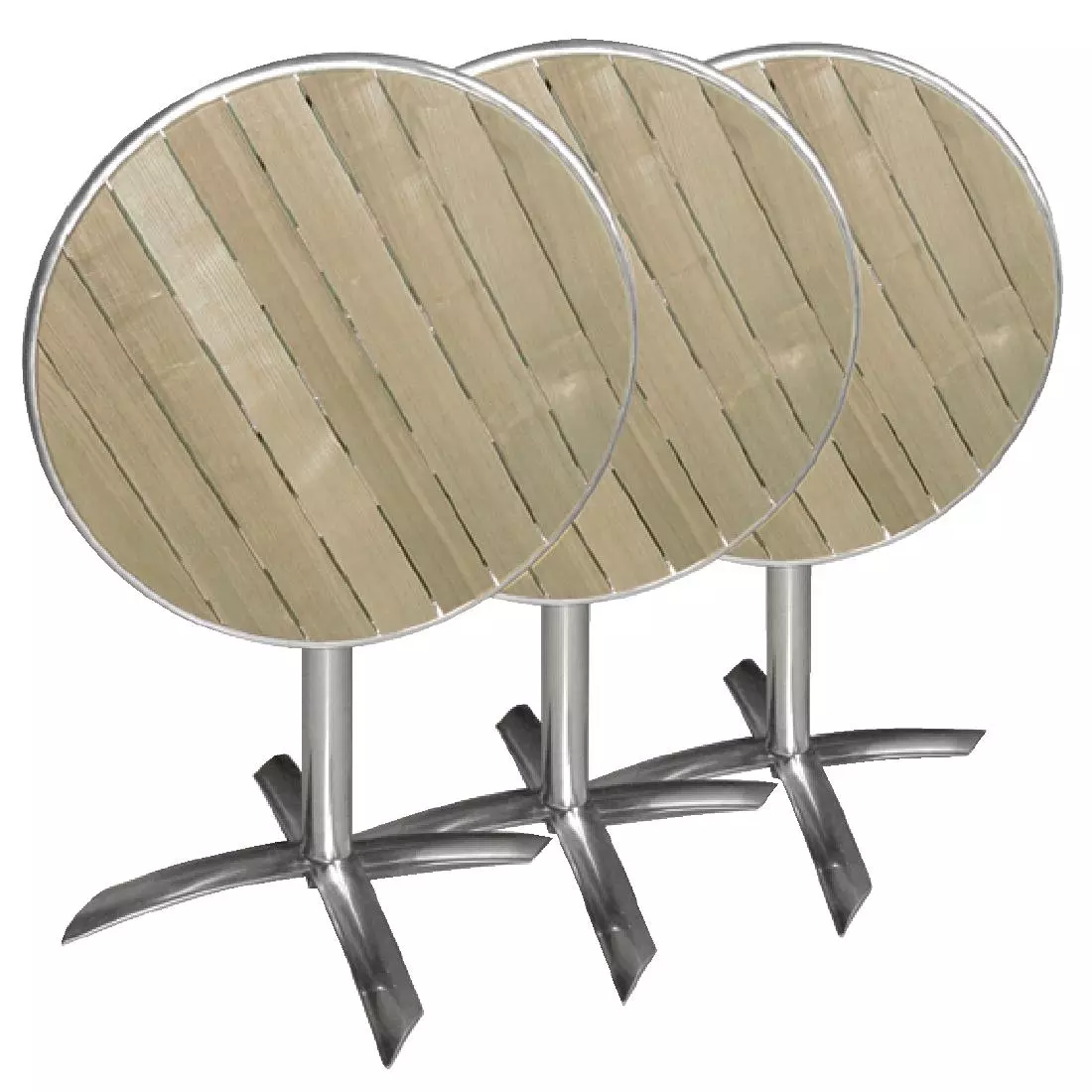 Een Bolero ronde tafel met kantelbaar essenhouten blad 60cm koop je bij ShopXPress