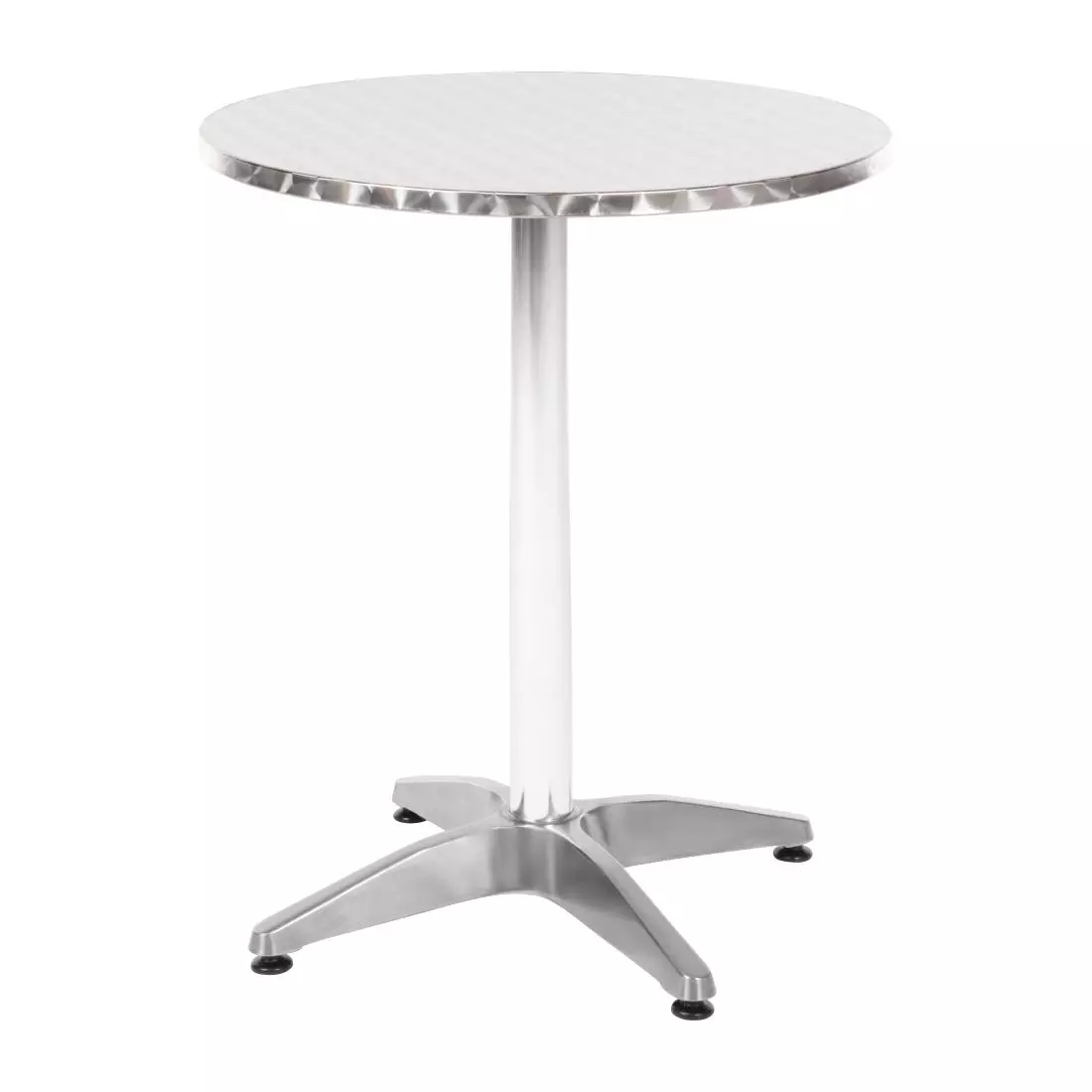 Een Bolero Bistro ronde RVS tafel 60cm grijs koop je bij ShopXPress