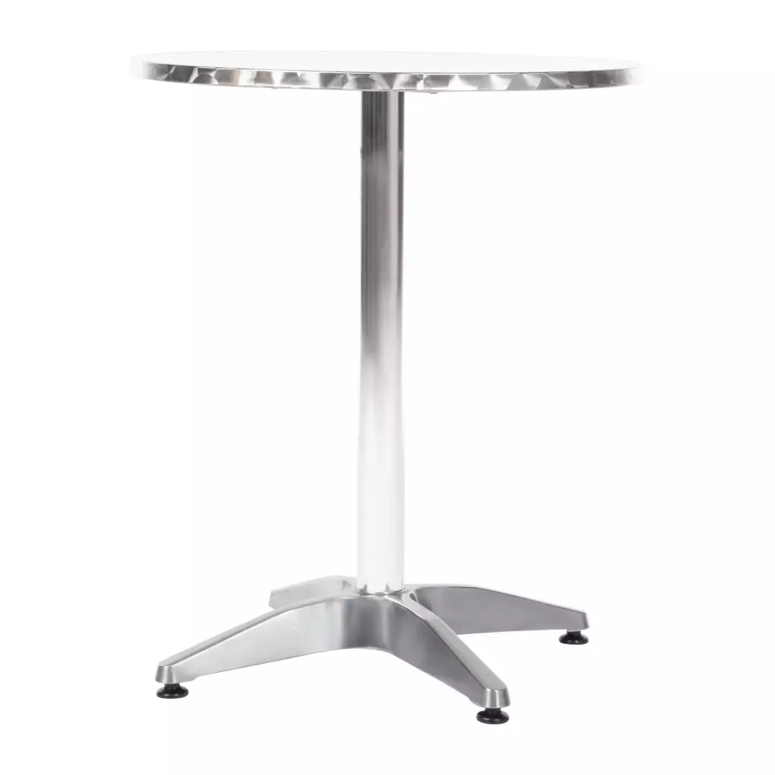 Een Bolero Bistro ronde RVS tafel 60cm grijs koop je bij ShopXPress