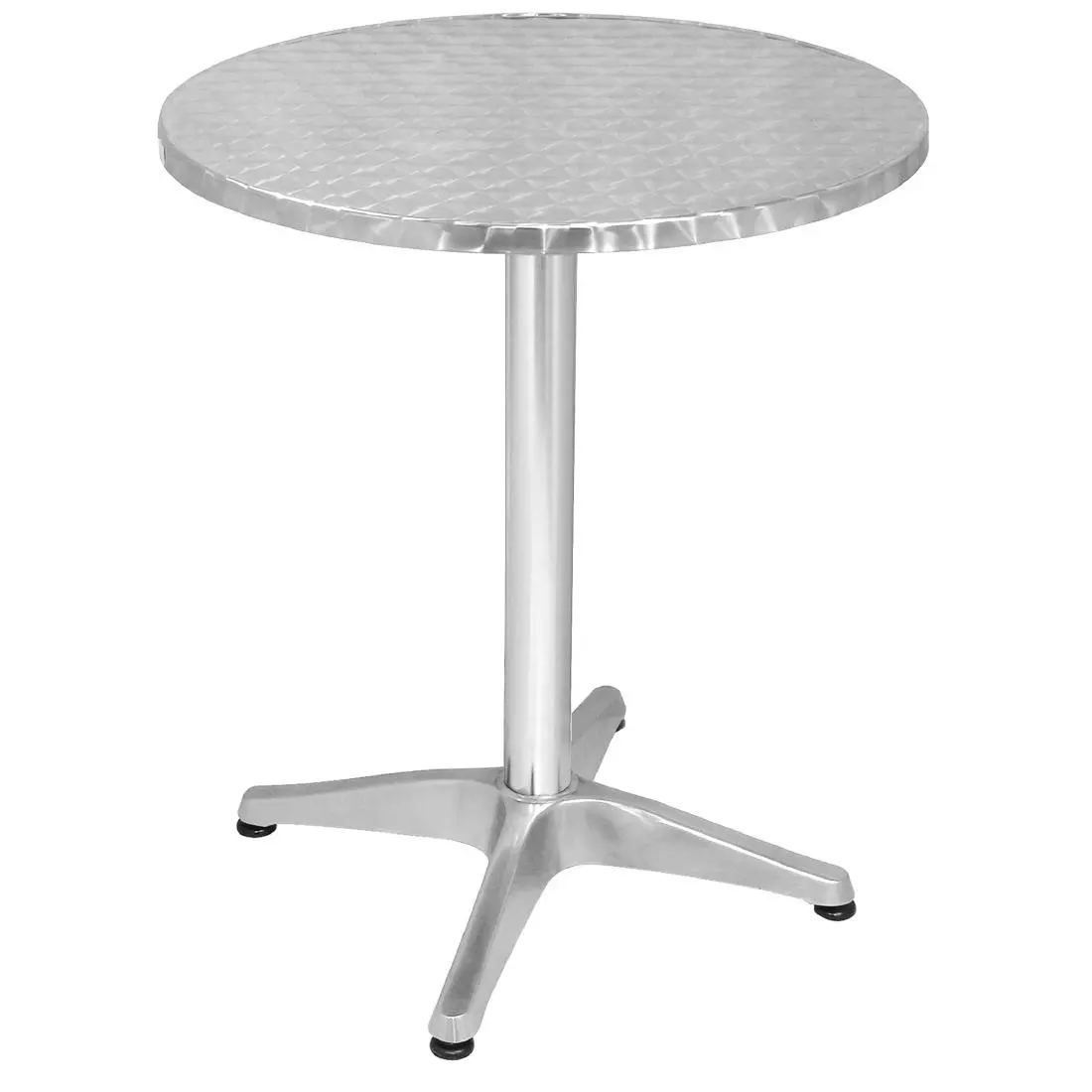 Een Bolero Bistro ronde RVS tafel 60cm grijs koop je bij ShopXPress