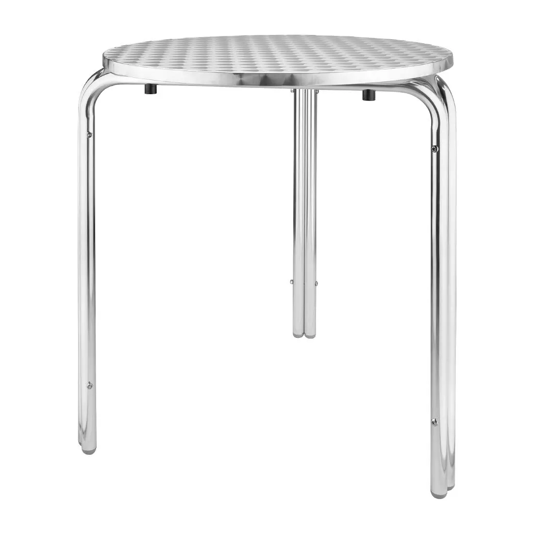 Een Bolero ronde stapelbare RVS tafel 60cm koop je bij ShopXPress