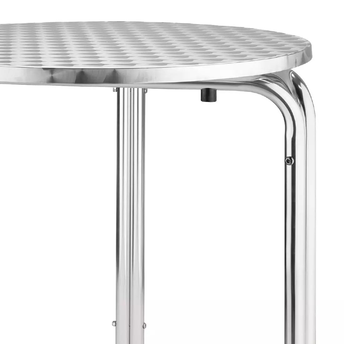 Een Bolero ronde stapelbare RVS tafel 60cm koop je bij ShopXPress