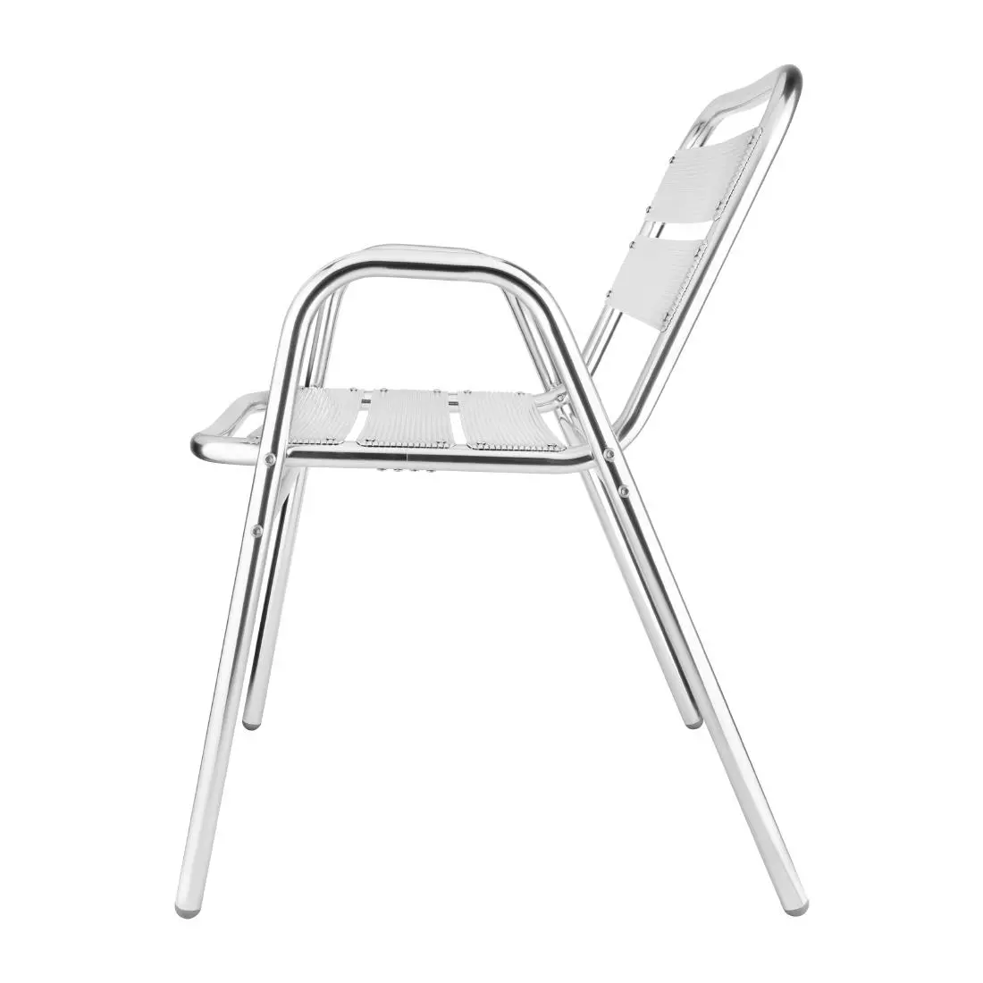 Een Bolero stapelbare aluminium stoelen (4 stuks) koop je bij ShopXPress