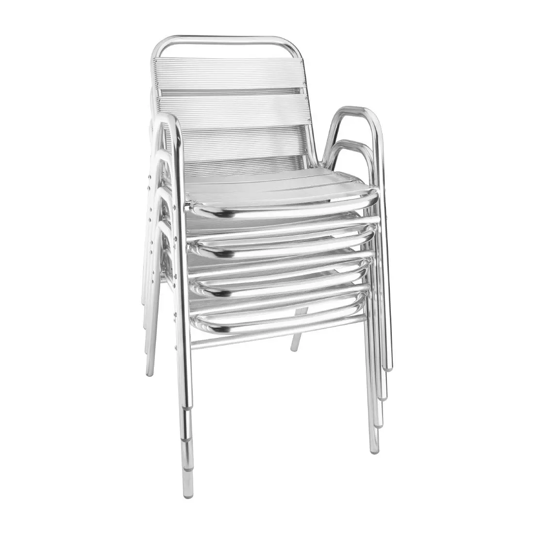 Een Bolero stapelbare aluminium stoelen (4 stuks) koop je bij ShopXPress