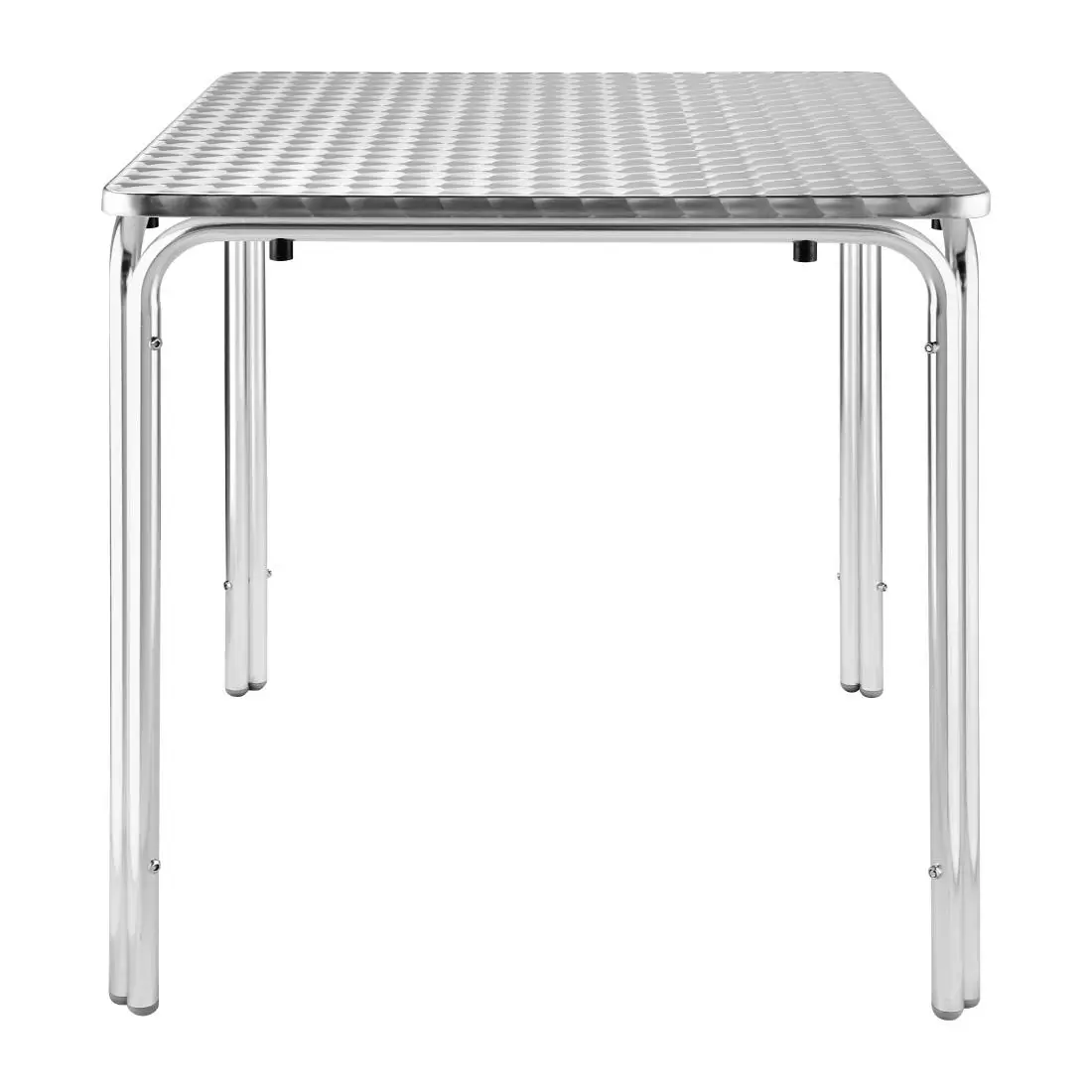 Een Bolero stapelbare vierkante RVS tafel 70cm koop je bij ShopXPress