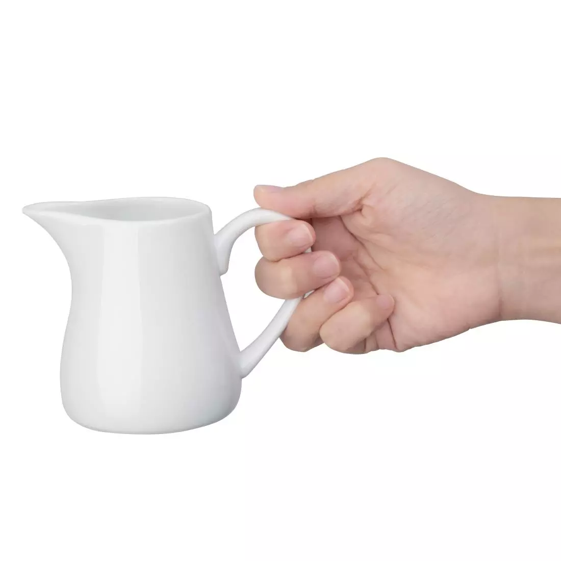 Een Olympia Whiteware melkkannetjes met handvat 21,2cl (6 stuks) koop je bij ShopXPress