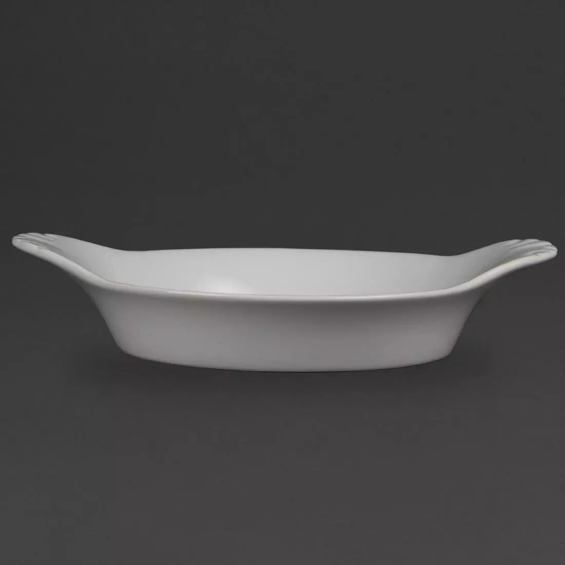 Een Olympia Whiteware ronde gratineerschalen met handvatten 22cm (6 stuks) koop je bij ShopXPress