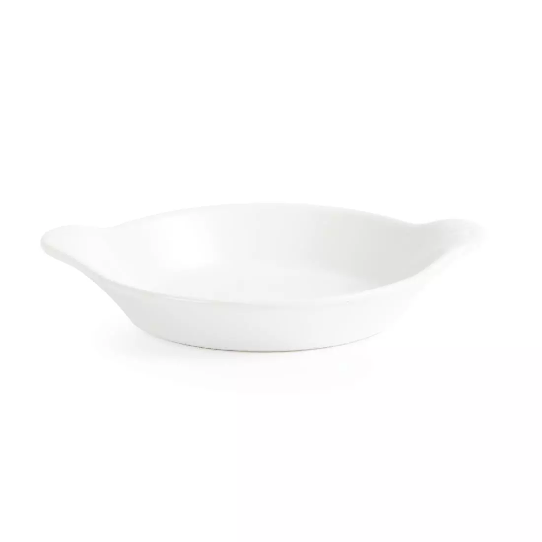 Een Olympia Whiteware ronde gratineerschalen met handvatten 17x14cm (6 stuks) koop je bij ShopXPress