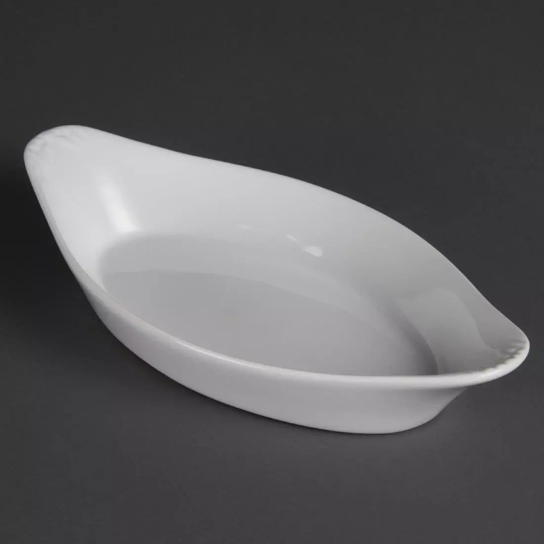 Een Olympia Whiteware ovale gratineerschalen 25,3x14cm (6 stuks) koop je bij ShopXPress