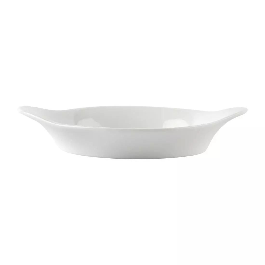 Een Olympia Whiteware ronde gratineerschalen met handvatten 13cm (6 stuks) koop je bij ShopXPress