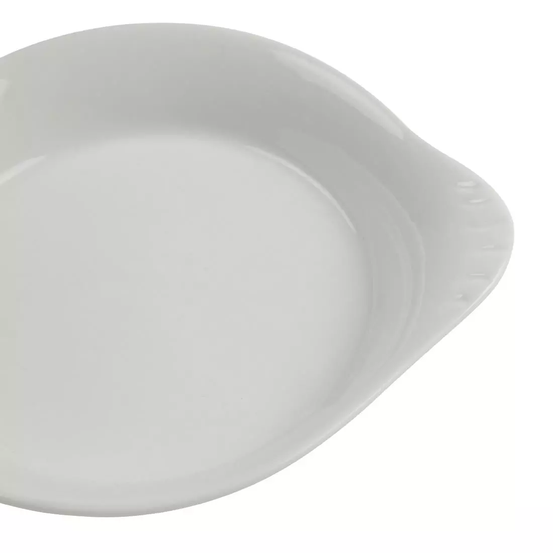 Een Olympia Whiteware ronde gratineerschalen met handvatten 13cm (6 stuks) koop je bij ShopXPress