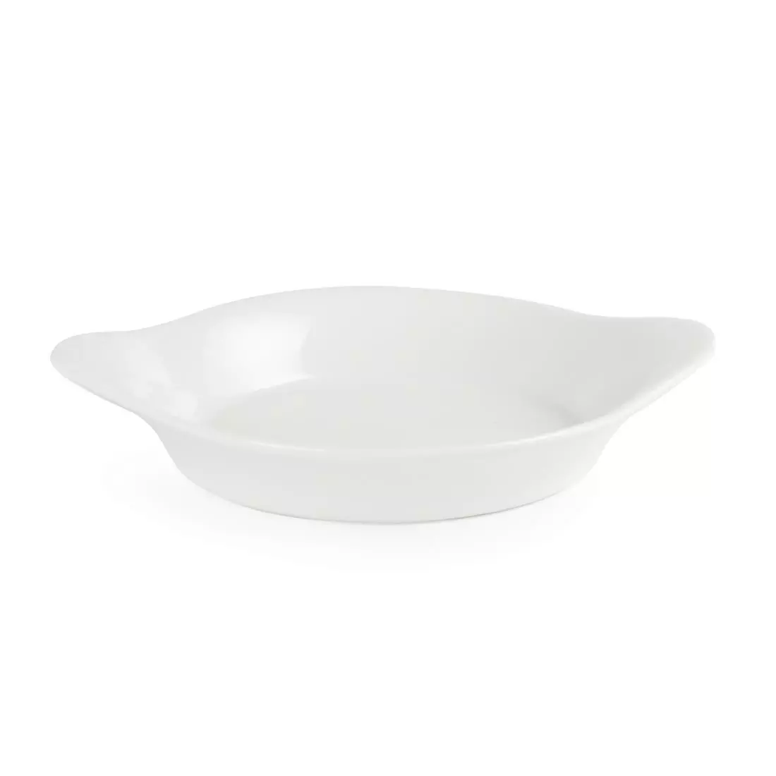 Een Olympia Whiteware ronde gratineerschalen met handvatten 13cm (6 stuks) koop je bij ShopXPress